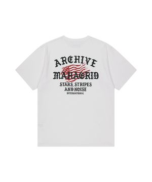 FLAG ARCHIVE TEE WHITE(MG2GMMT526A)