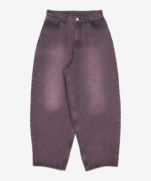 BB GIRLS WIDE JEAN - PURPLE S