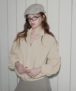 페닝 하이넥 긴팔 윈드 점퍼