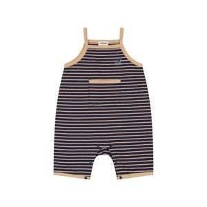 [베이비] 스트라이프 슬리브리스 롬퍼 SB 0A02 네이비
