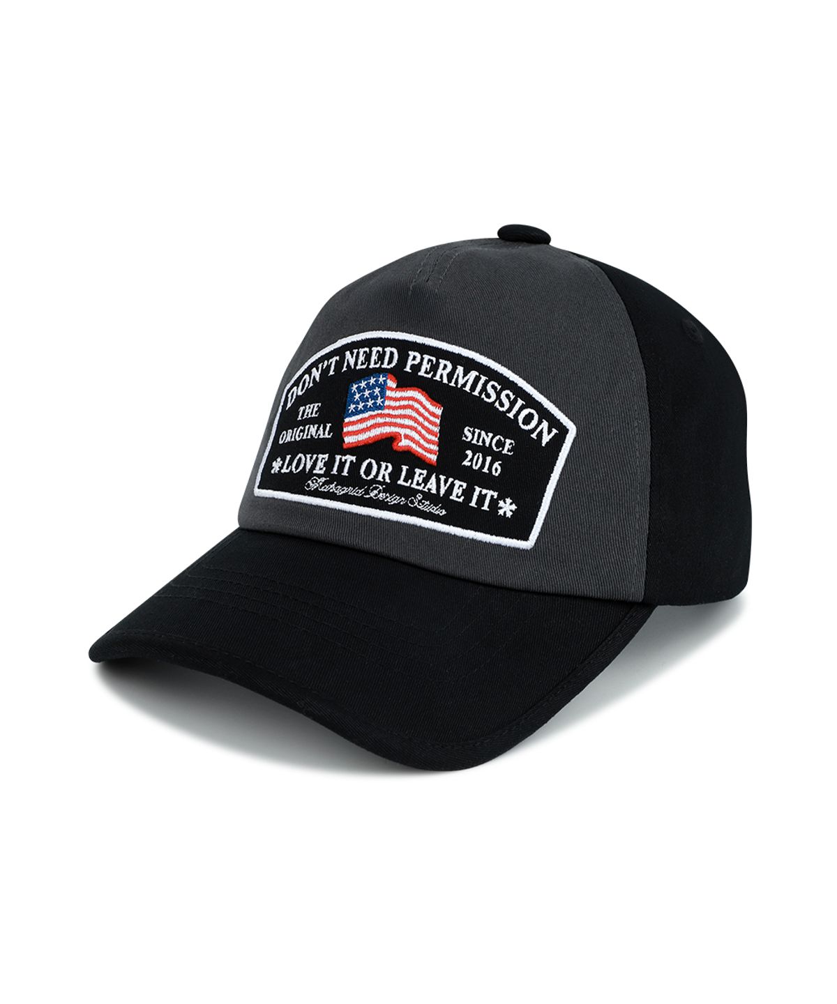 마하그리드(MAHAGRID) DNP TRUCKER BALL CAP BLACK(MG2GSMAB36A)