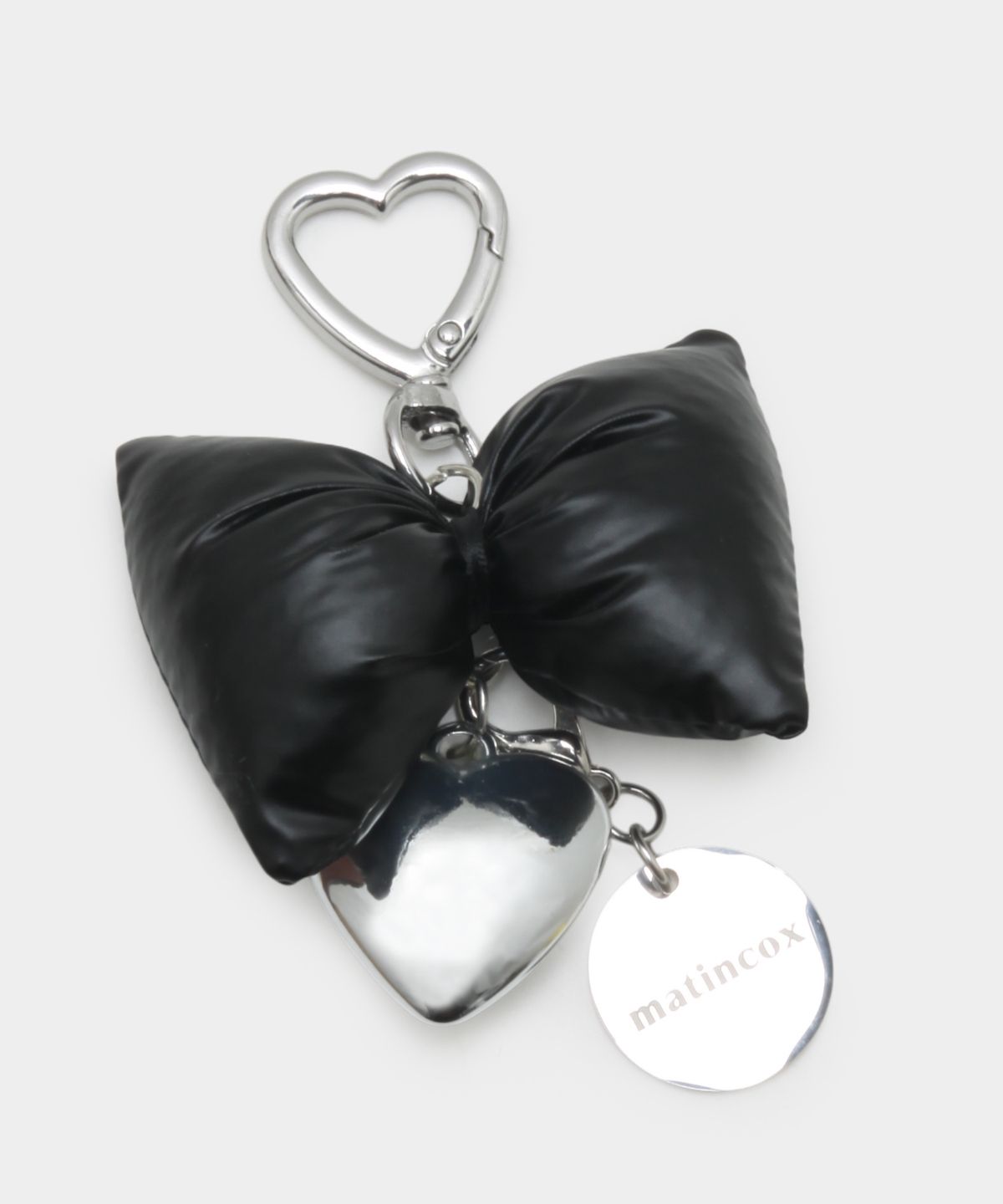 마틴콕스(MATINCOX) Padded Heart Keyring - Black