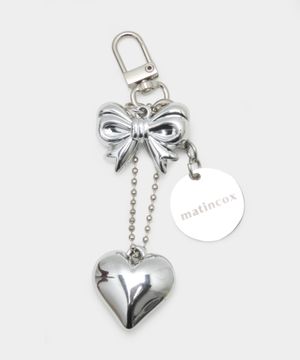 Heart Drop Keyring
