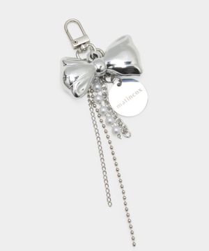Pearl Ribbon Keyring