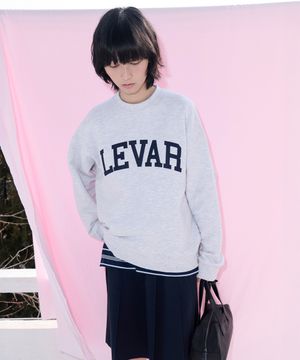 Levar Crewneck Sweatshirt - White Melange
