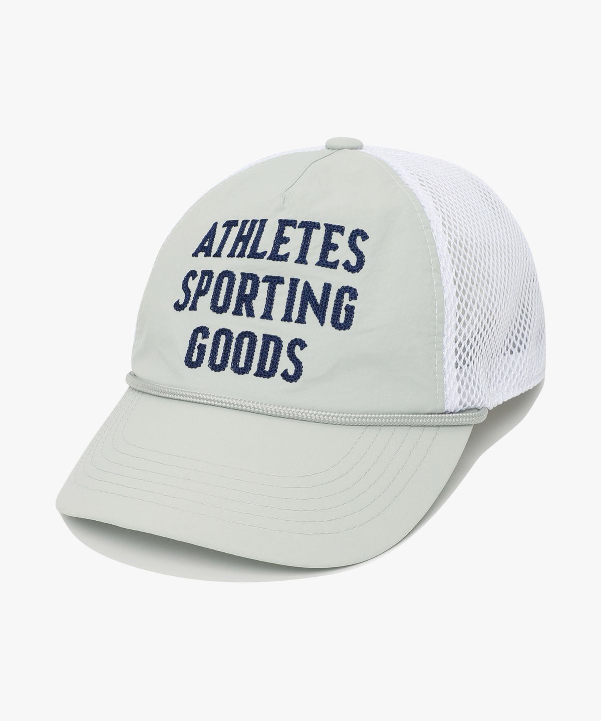 디아도라(diadora) 자수 트러커 캡 GREY