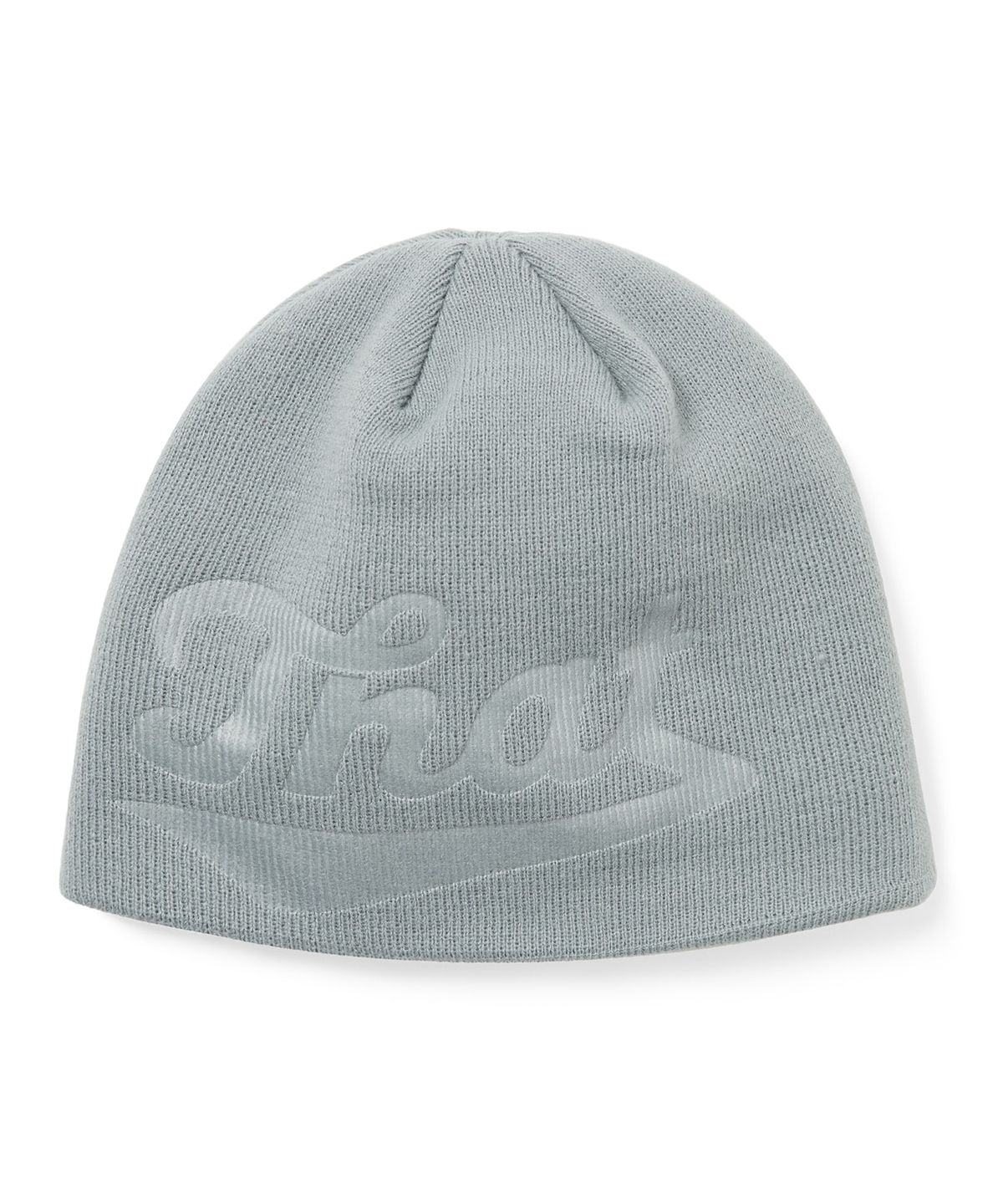 디스이즈네버댓(THISISNEVERTHAT) Debossed That No Cuff Beanie Sage Grey