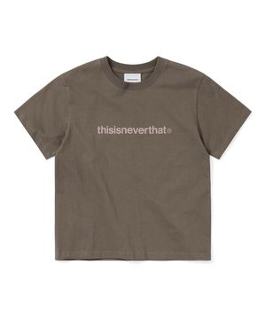 T-Logo W Tee Dark Mocha