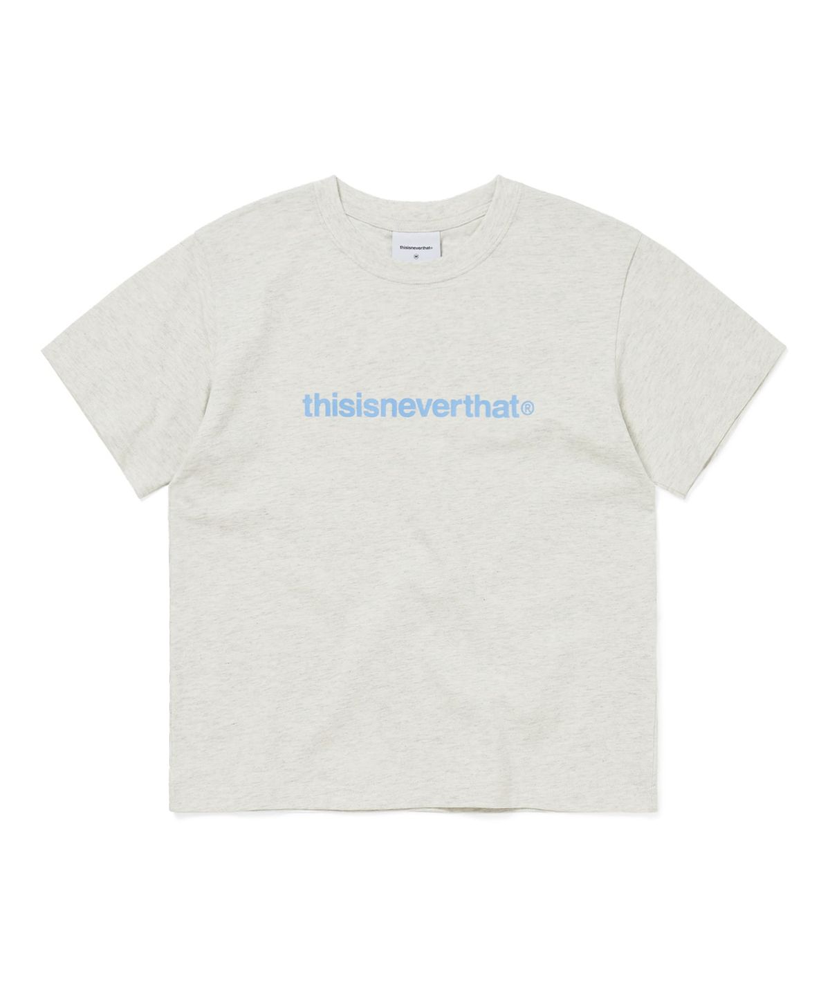 디스이즈네버댓(THISISNEVERTHAT) T-Logo W Tee Oatmeal
