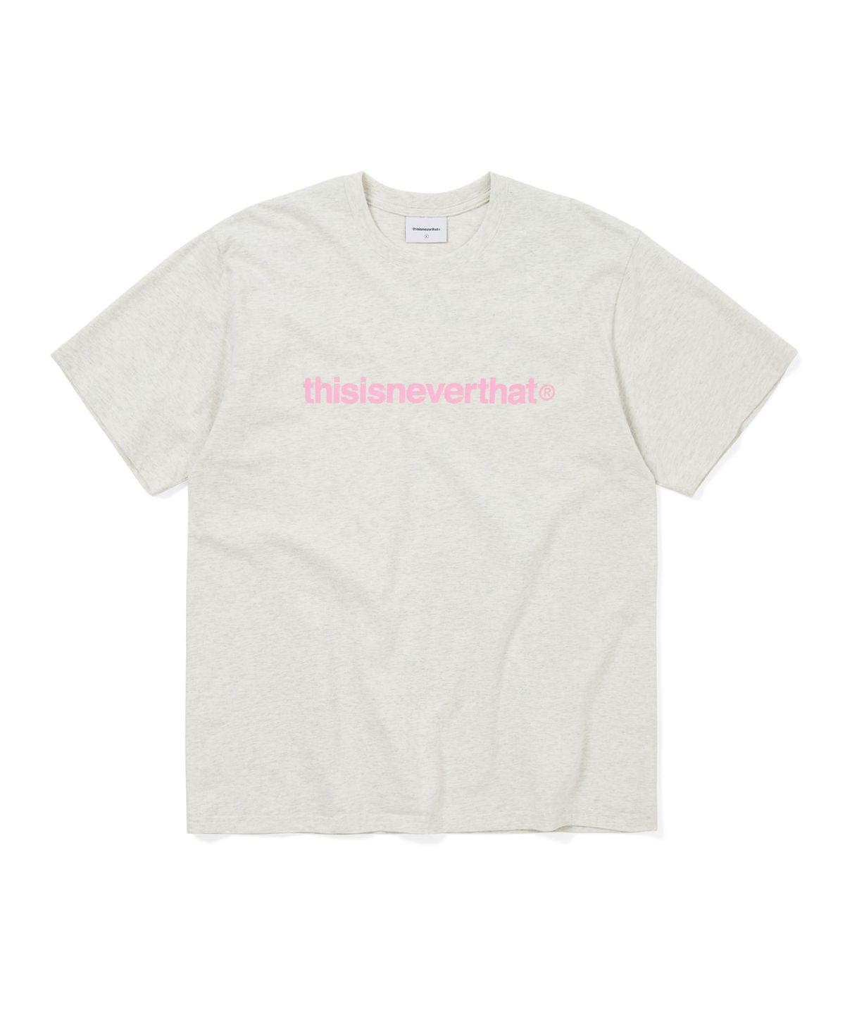 디스이즈네버댓(THISISNEVERTHAT) T-Logo Tee Oatmeal