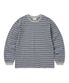 Striped L/S Tee Brown