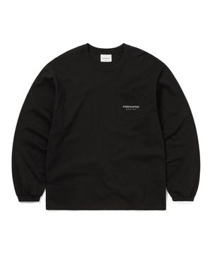 L-Logo Pocket L/S Tee Black
