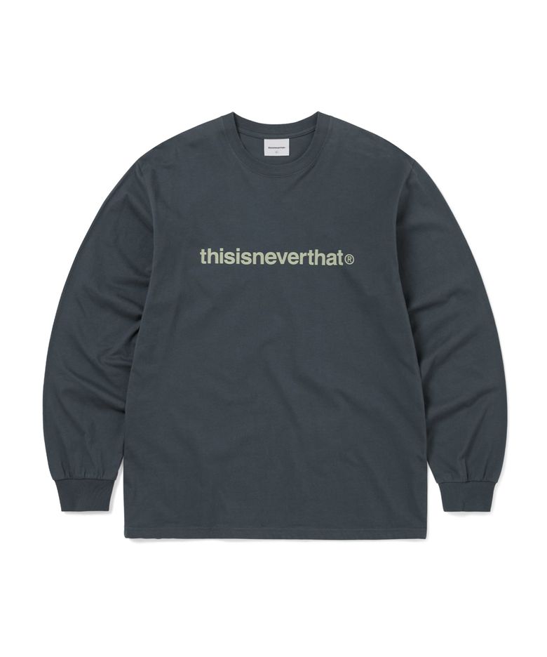 T-Logo L/S Tee Faded Navy
