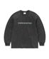 T-Logo L/S Tee Washed Black