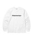 T-Logo L/S Tee White