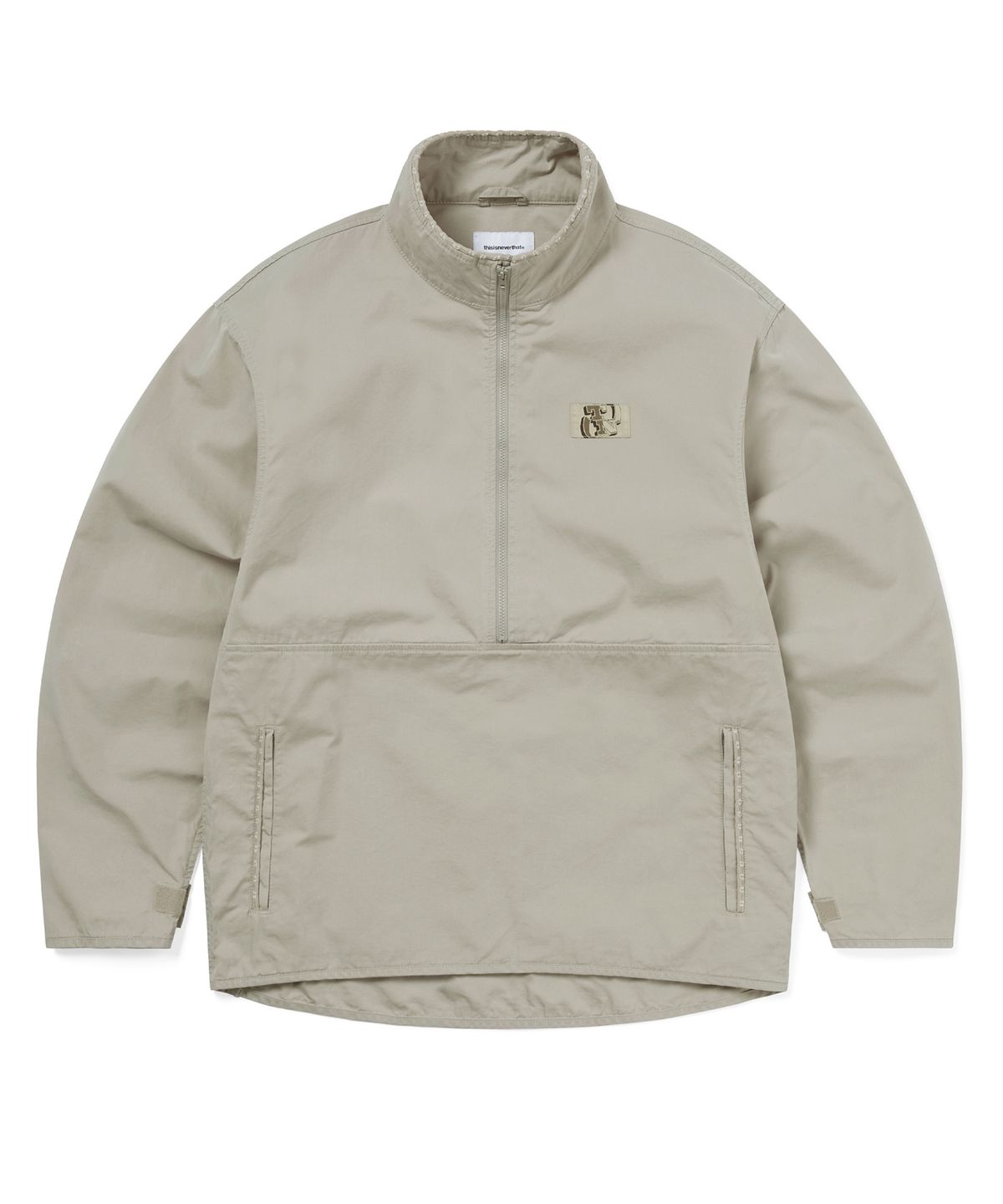디스이즈네버댓(THISISNEVERTHAT) Piping Easy Pullover Stone