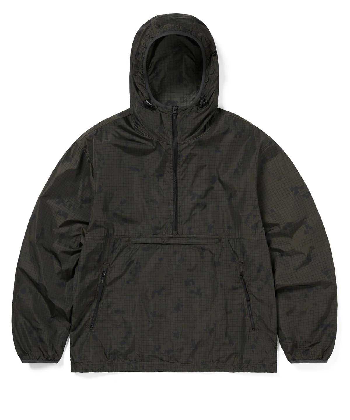 디스이즈네버댓(THISISNEVERTHAT) Grid Nylon Anorak Dark Olive