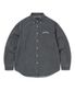 Washed Denim Shirt Dusty Grey