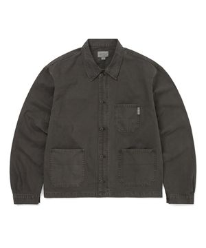 HBT Washed Jacket Charcoal