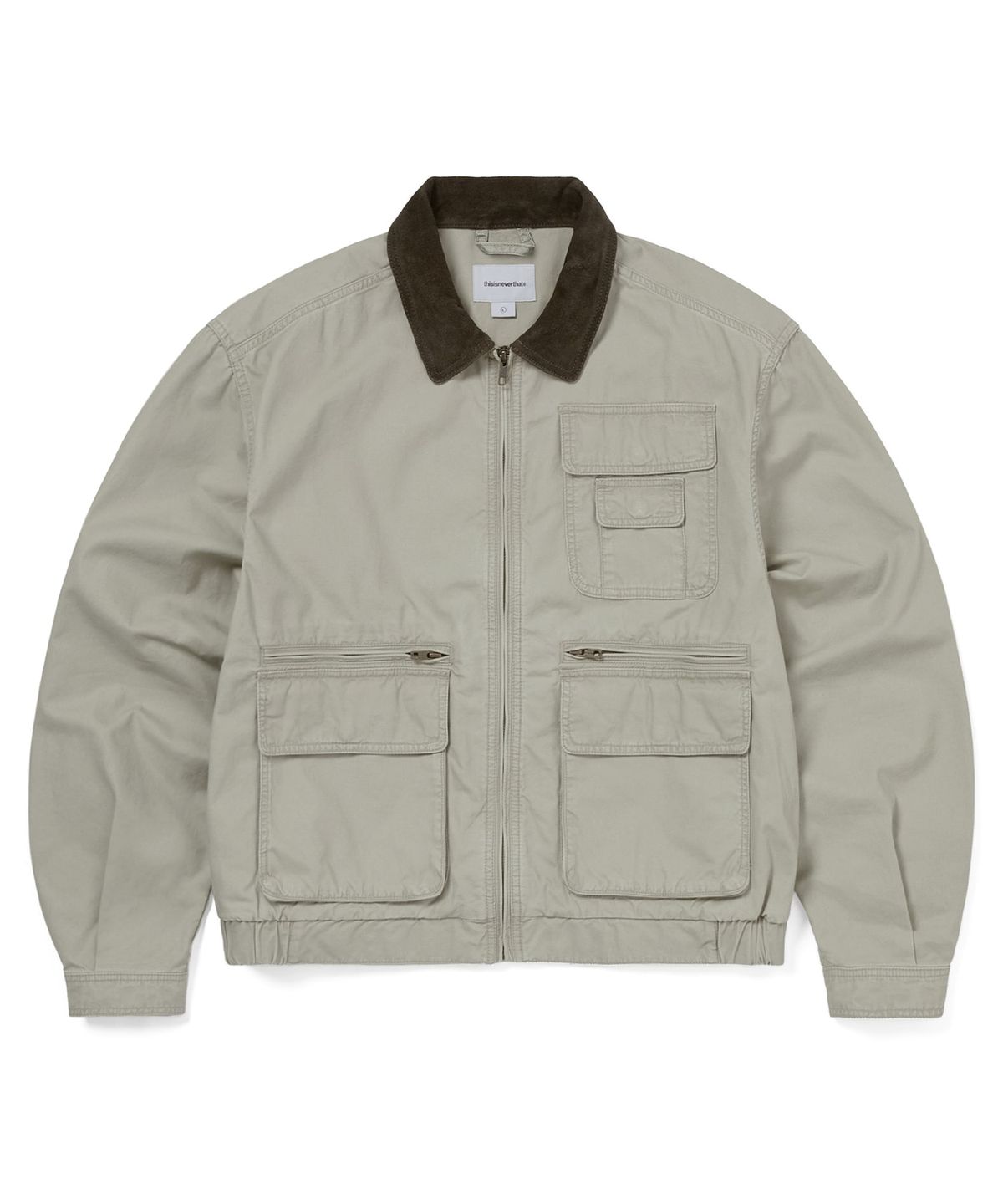 디스이즈네버댓(THISISNEVERTHAT) Utility Field Jacket Stone