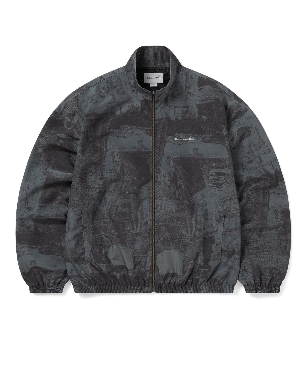 디스이즈네버댓(THISISNEVERTHAT) Washed INTL Team Jacket Patchwork