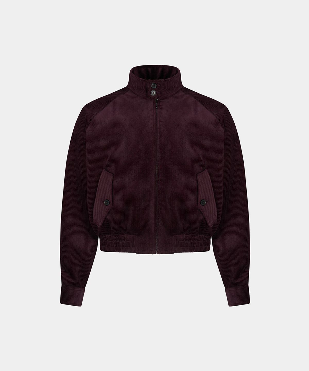 노이스(NOICE) HARRINGTON ENGLISH COUDUROY BLOUSON - WINE