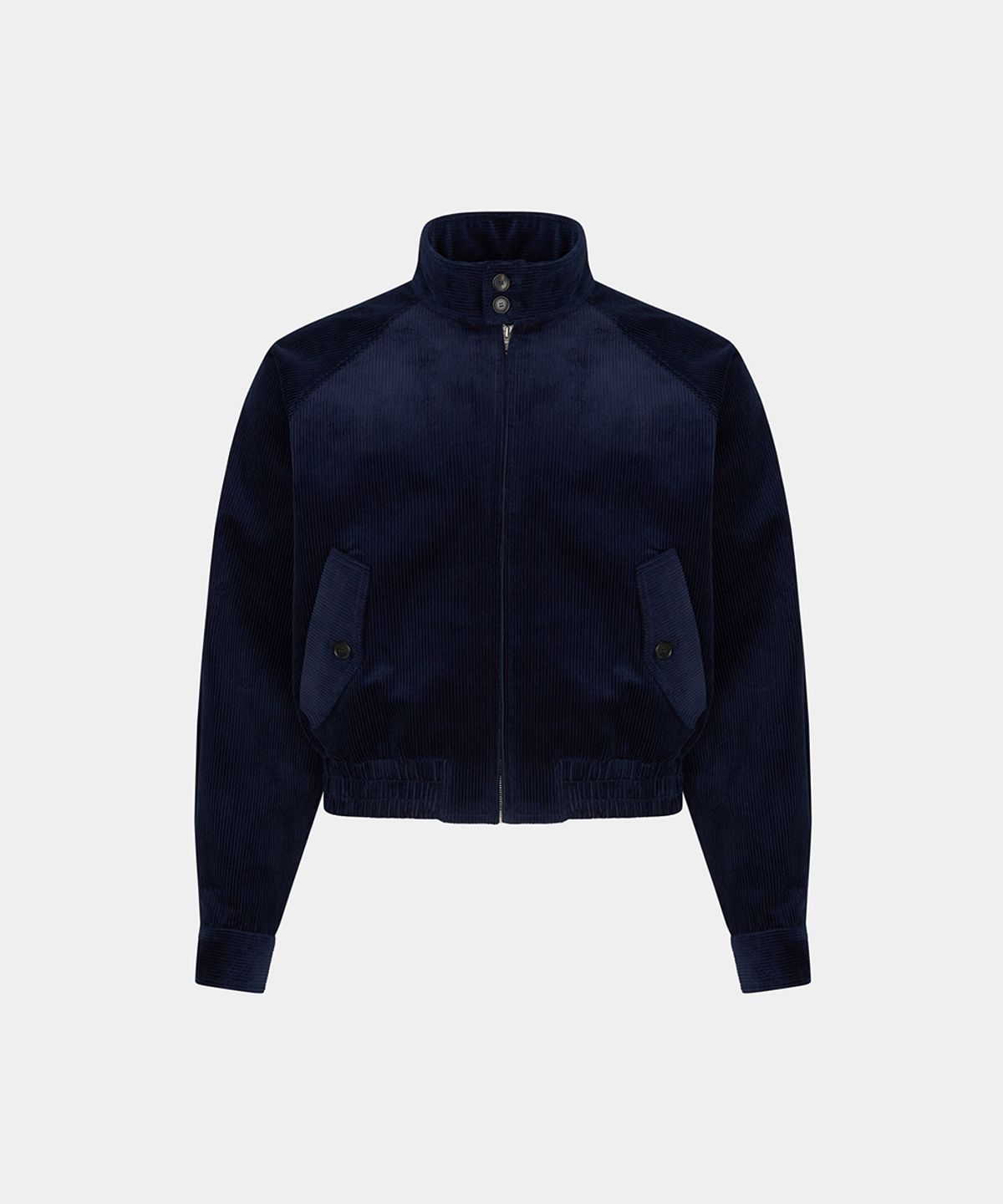 노이스(NOICE) HARRINGTON ENGLISH COUDUROY BLOUSON - NAVY