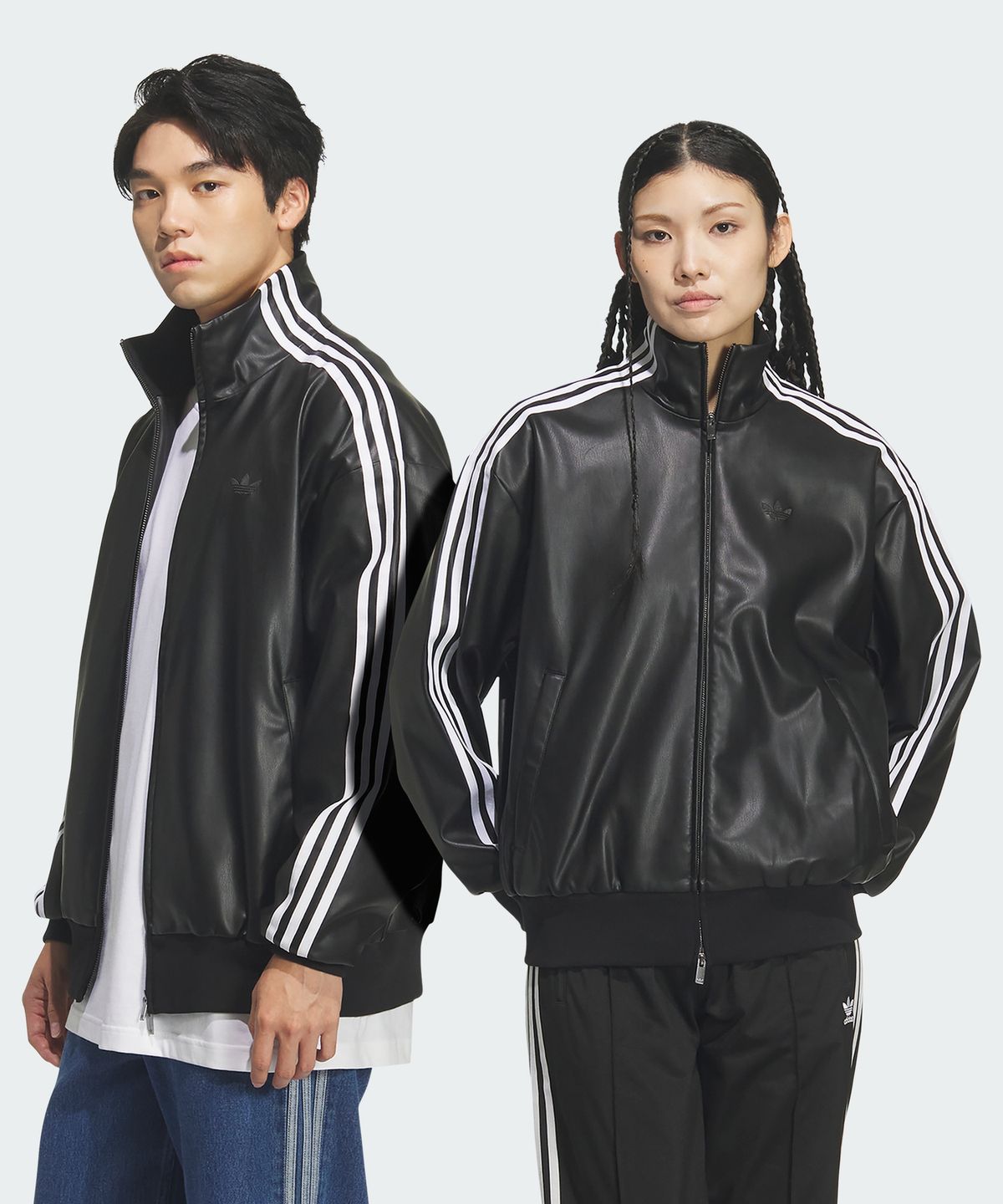 아디다스(ADIDAS) 플레더 3S 트랙탑 - 블랙 / KQ5472