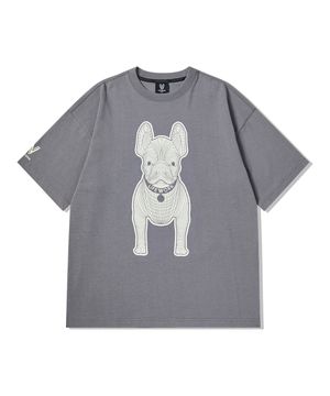 공용) 실켓 라독 프린팅 반팔 티셔츠