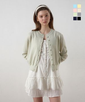 [26SS Ver.] 에센셜 라운드 가디건 8Color