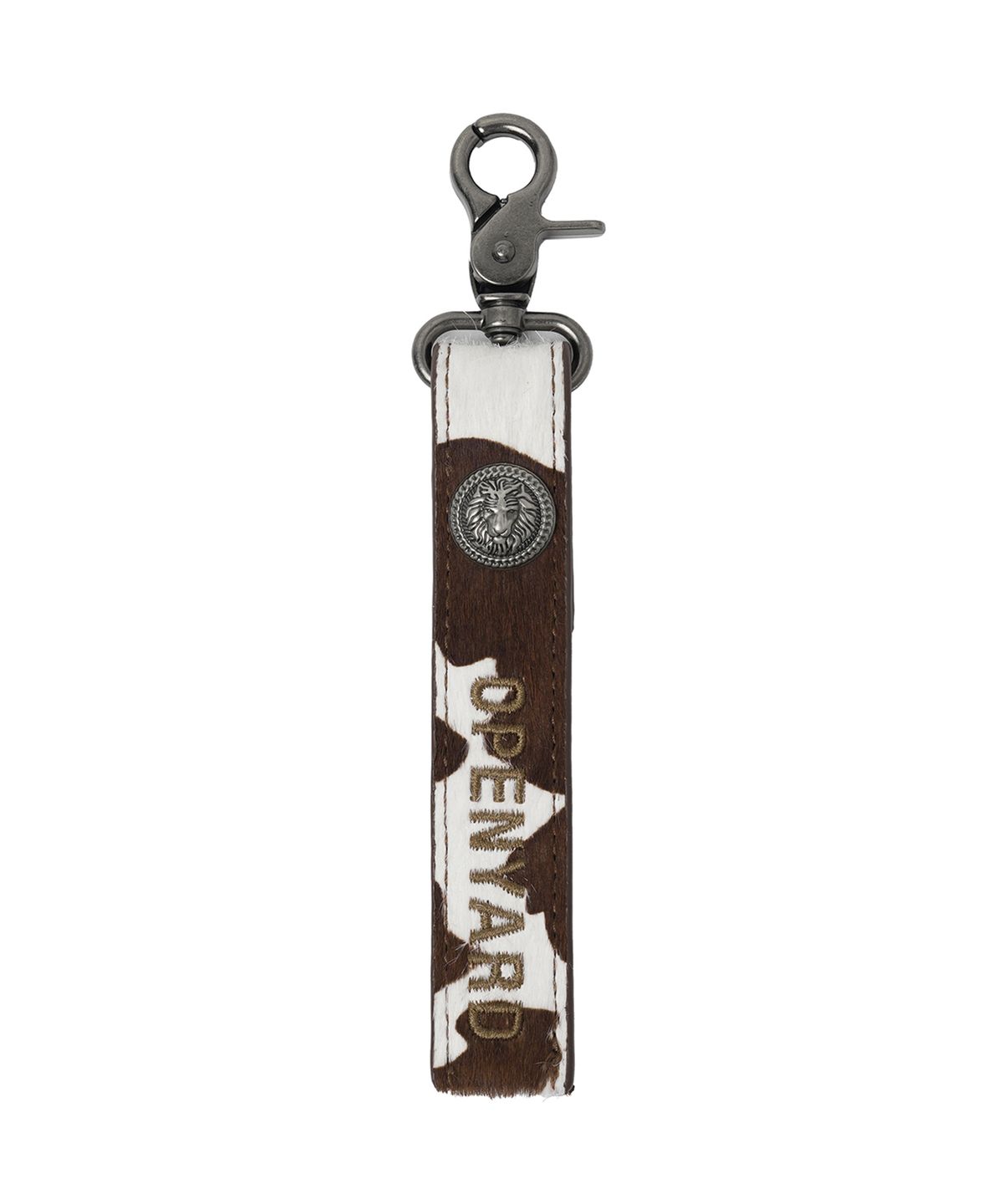 오픈야드(오와이)(OPENYARD(OY)) ANIMAL HAIR KEYRING - BROWN