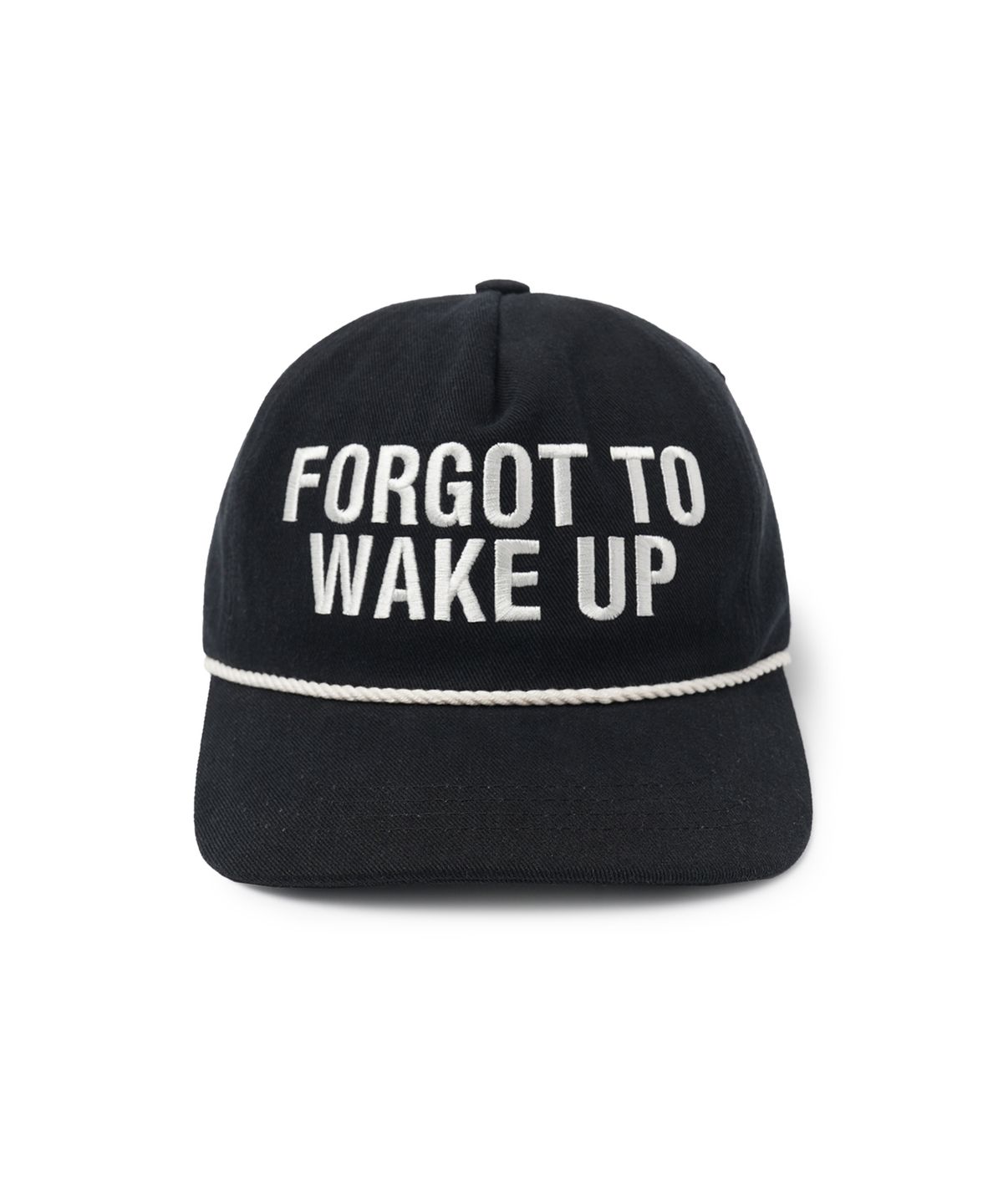 오픈야드(오와이)(OPENYARD(OY)) WAKELESS ROPE CAP - BLACK