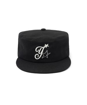 STARLIGHT CLUB PILLBOX CAP - BLACK