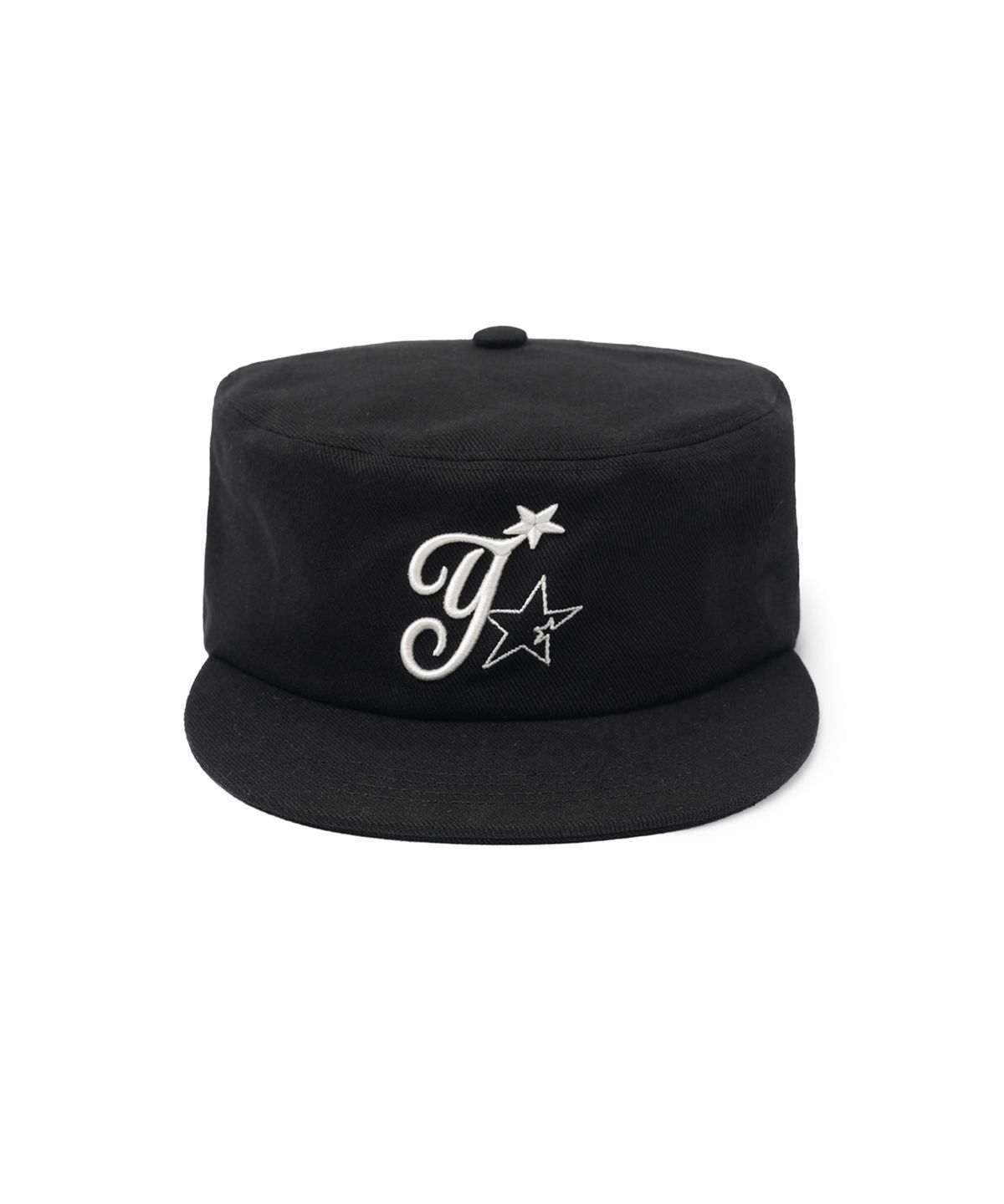 오픈야드(오와이)(OPENYARD(OY)) STARLIGHT CLUB PILLBOX CAP - BLACK