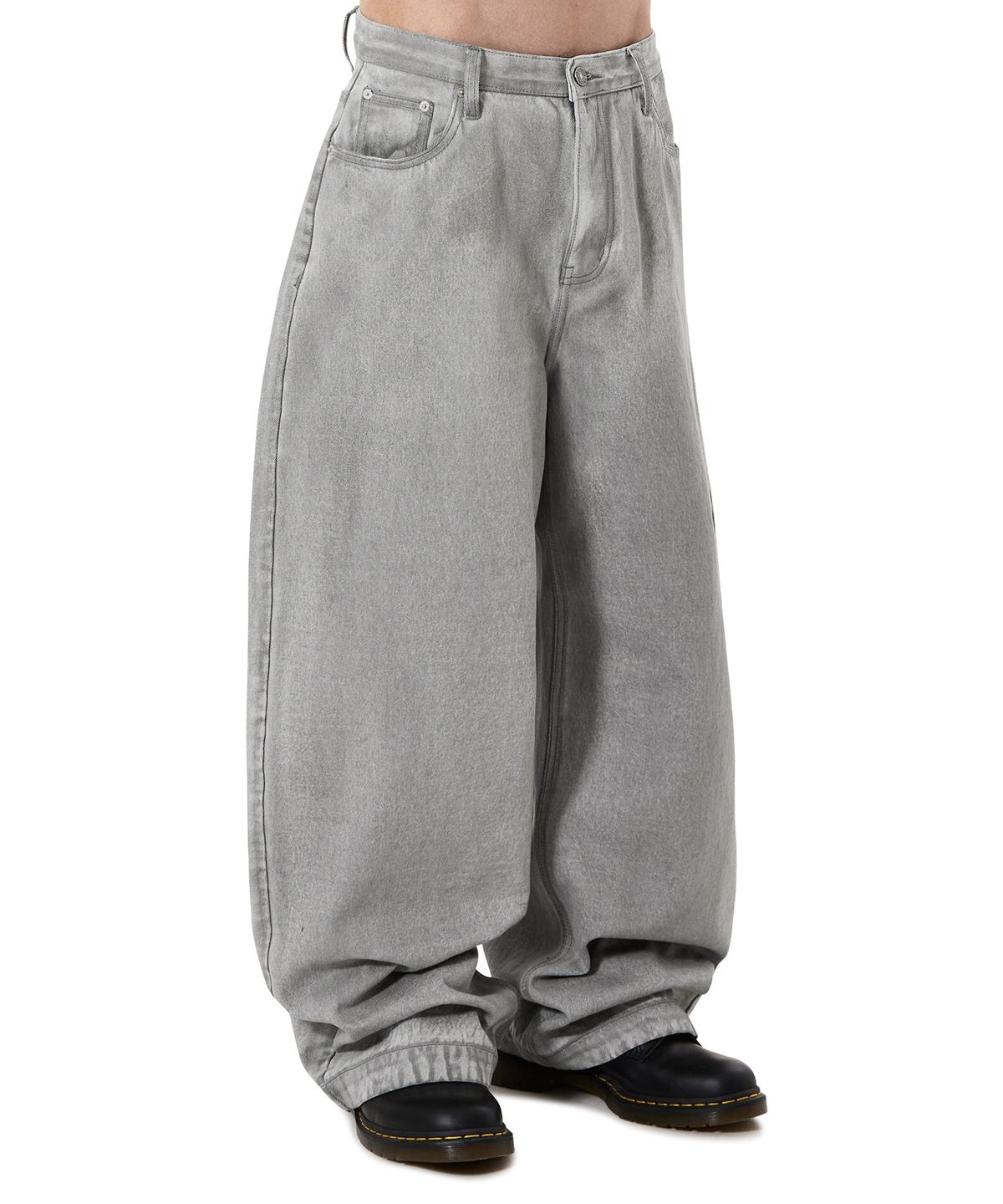 오픈야드(오와이)(OPENYARD(OY)) WIDE VOLUME PANTS - DUST GREY