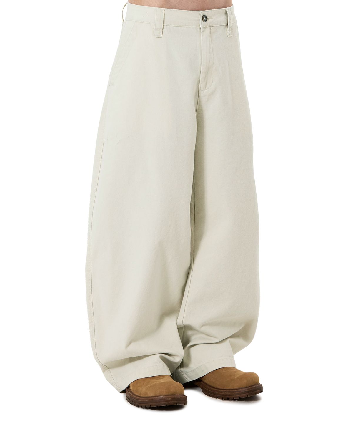 오픈야드(오와이)(OPENYARD(OY)) WIDE VOLUME CHINO PANTS - BEIGE