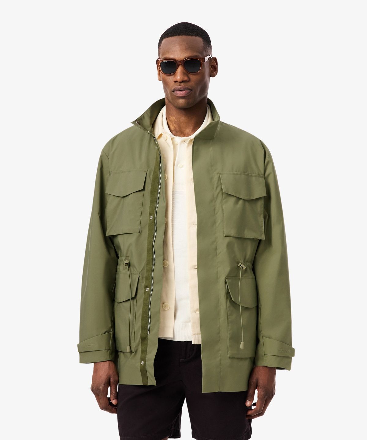라코스테(LACOSTE) 남성 4포켓 사파리 점퍼 BH6236-56G BMY