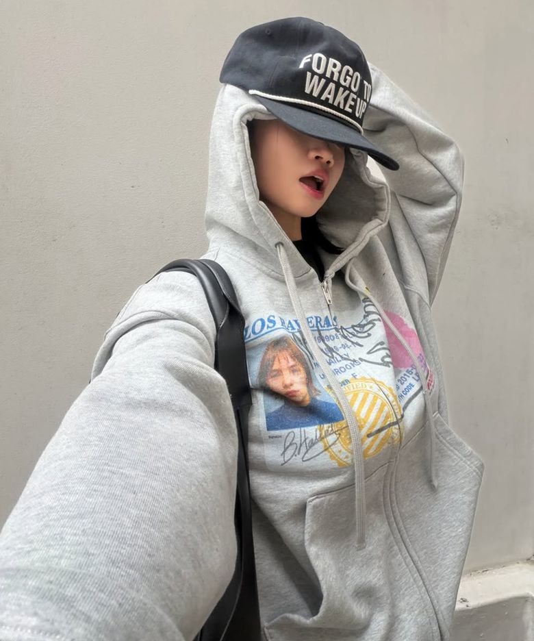 FAKE LICENSE HOODIE ZIP UP - MELANGE