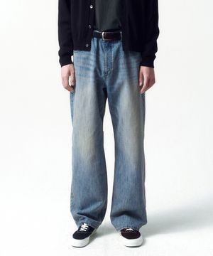 허니콤 데님 팬츠 LIGHT BLUE