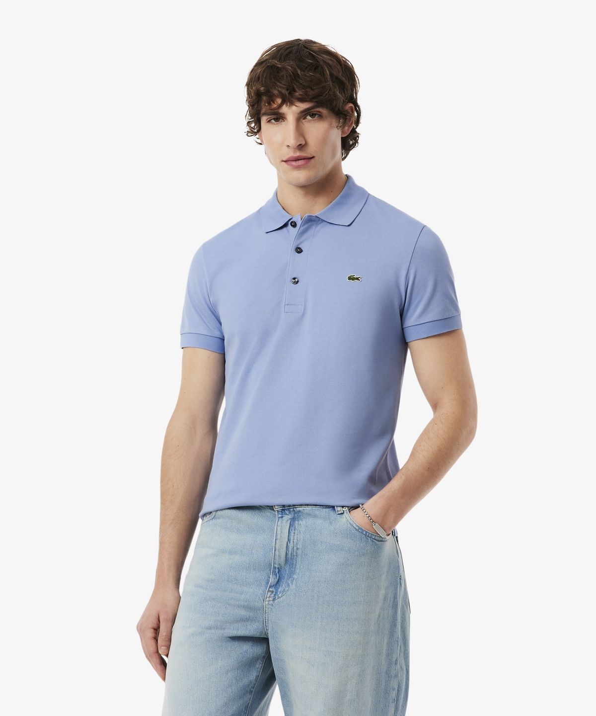라코스테(LACOSTE) 남성 슬림핏 반팔 폴로 셔츠 PH6348-56G AEY
