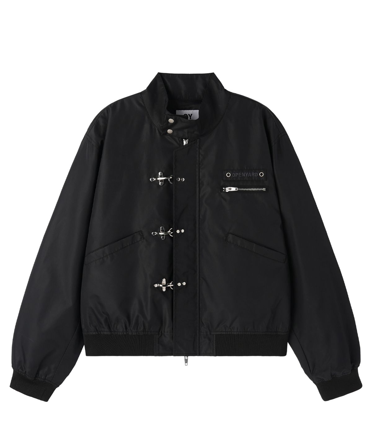 오픈야드(오와이)(OPENYARD(OY)) LOCK IN JACKET - BLACK