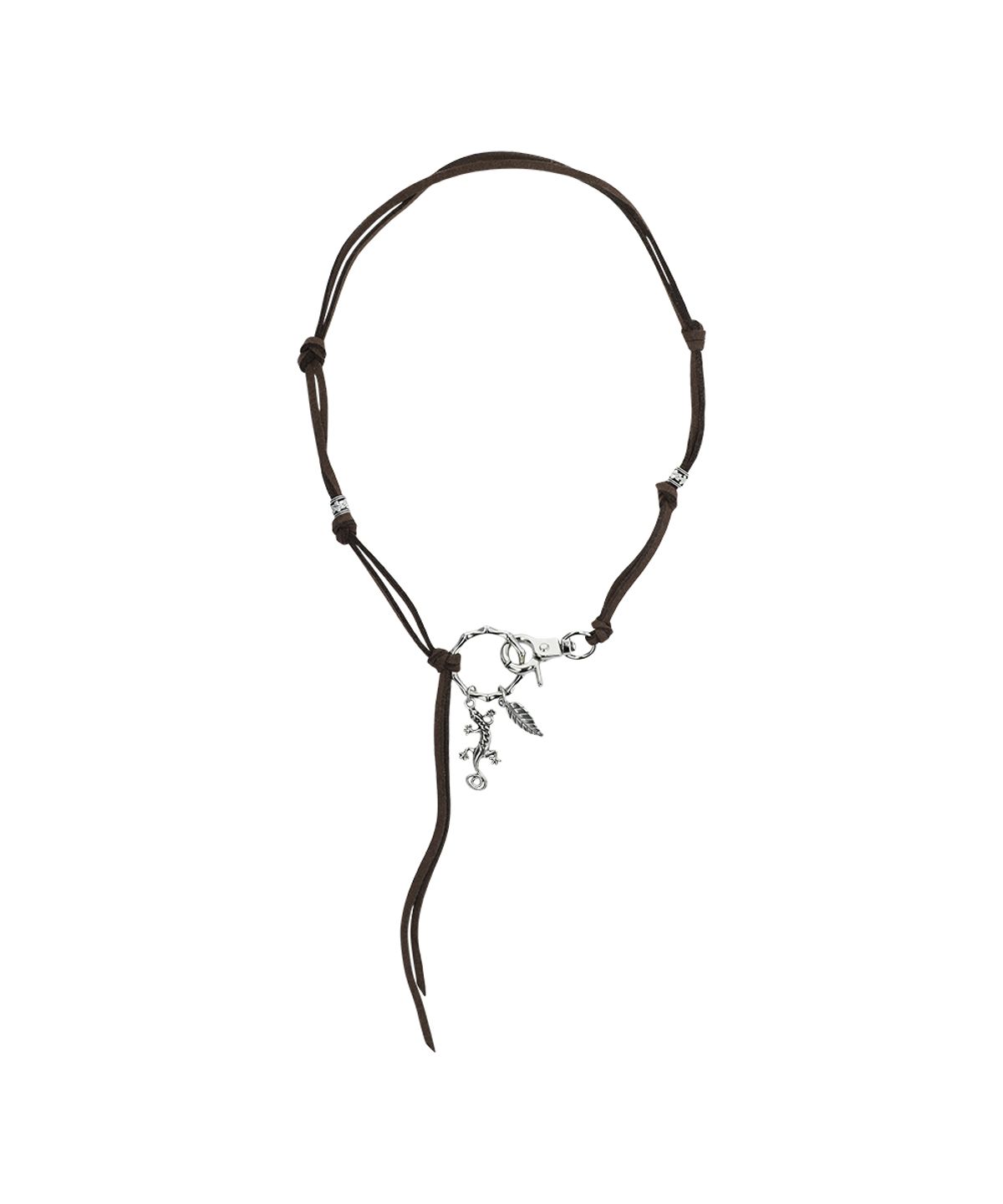 마하그리드(MAHAGRID) LIZARD NECKLACE SILVER(MG2GSMAB81A)
