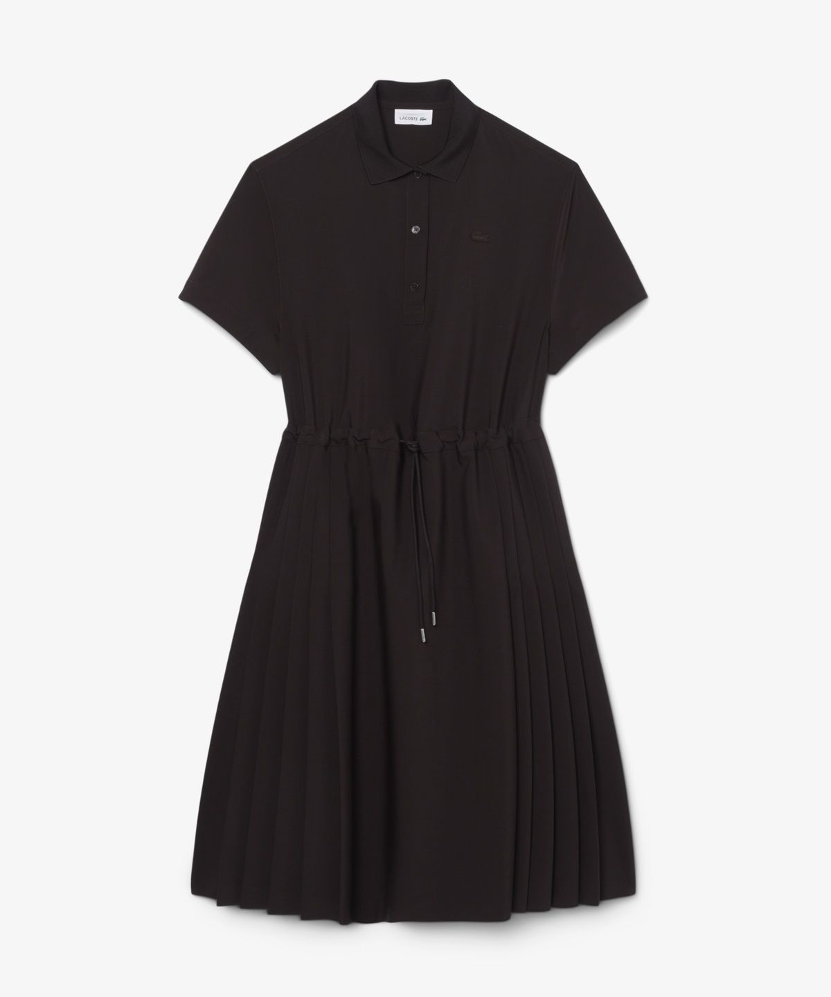 라코스테(LACOSTE) 여성 울 블렌드 반팔 폴로 드레스 EF6837-56G 3LA