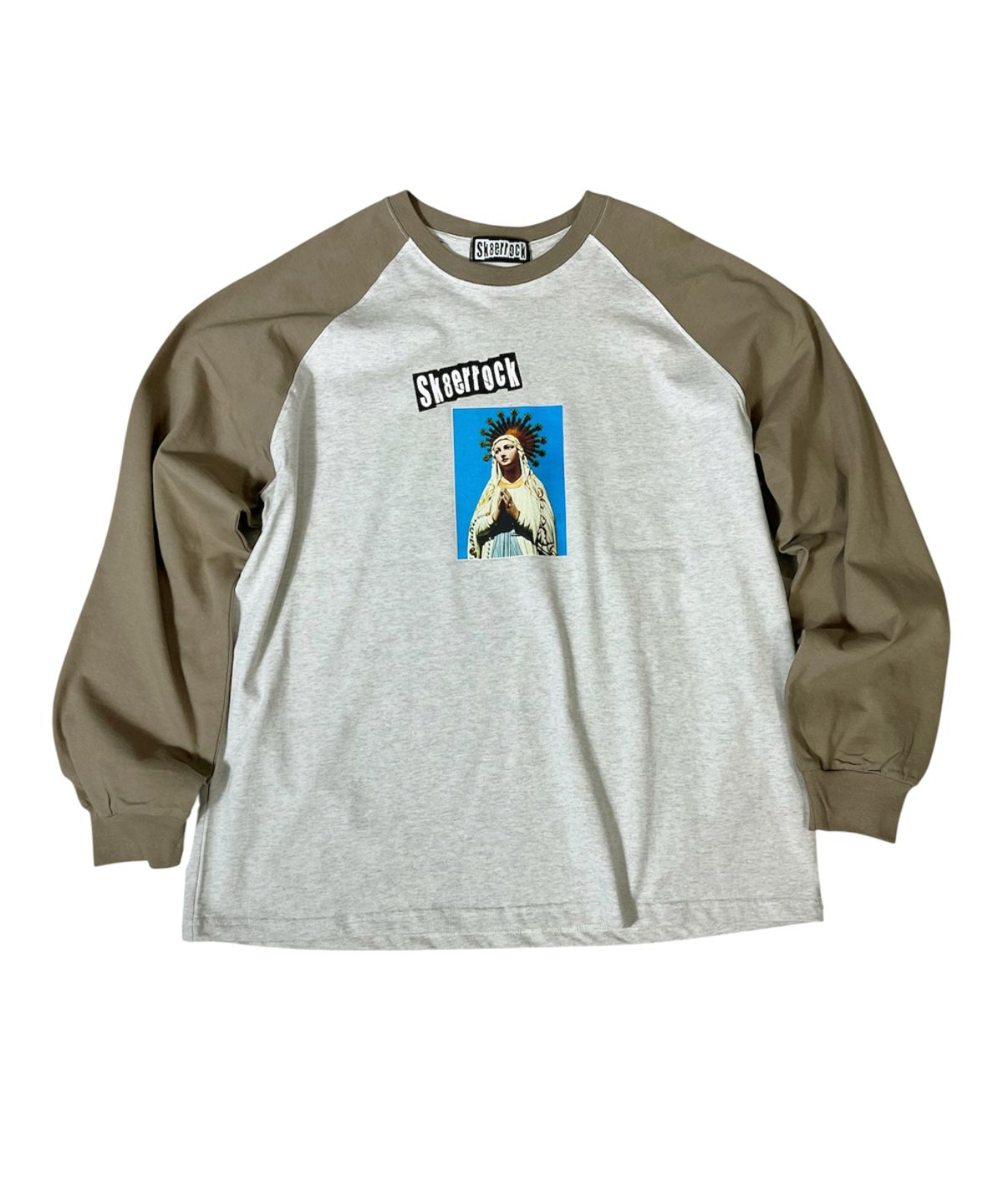 스케이터락(SK8ER ROCK) Mary Raglan T-Shirt ((oatmeal/beige))