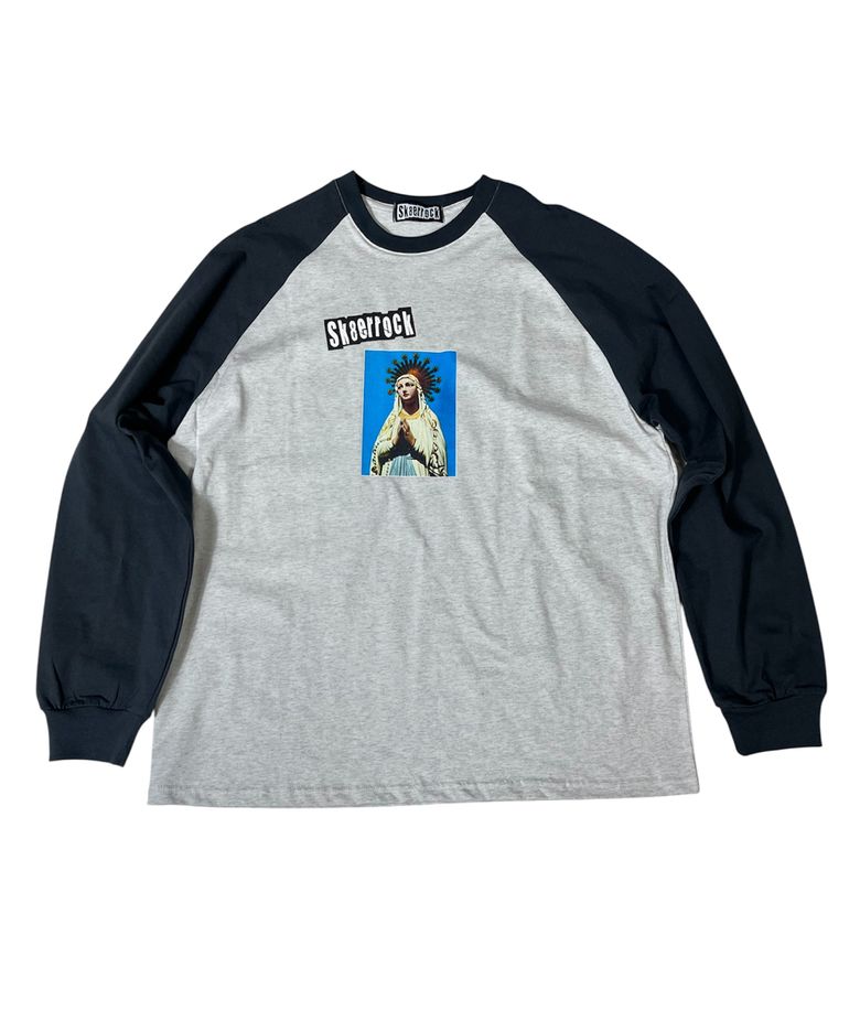 Mary Raglan T-Shirt ((oatmeal/charcoal))