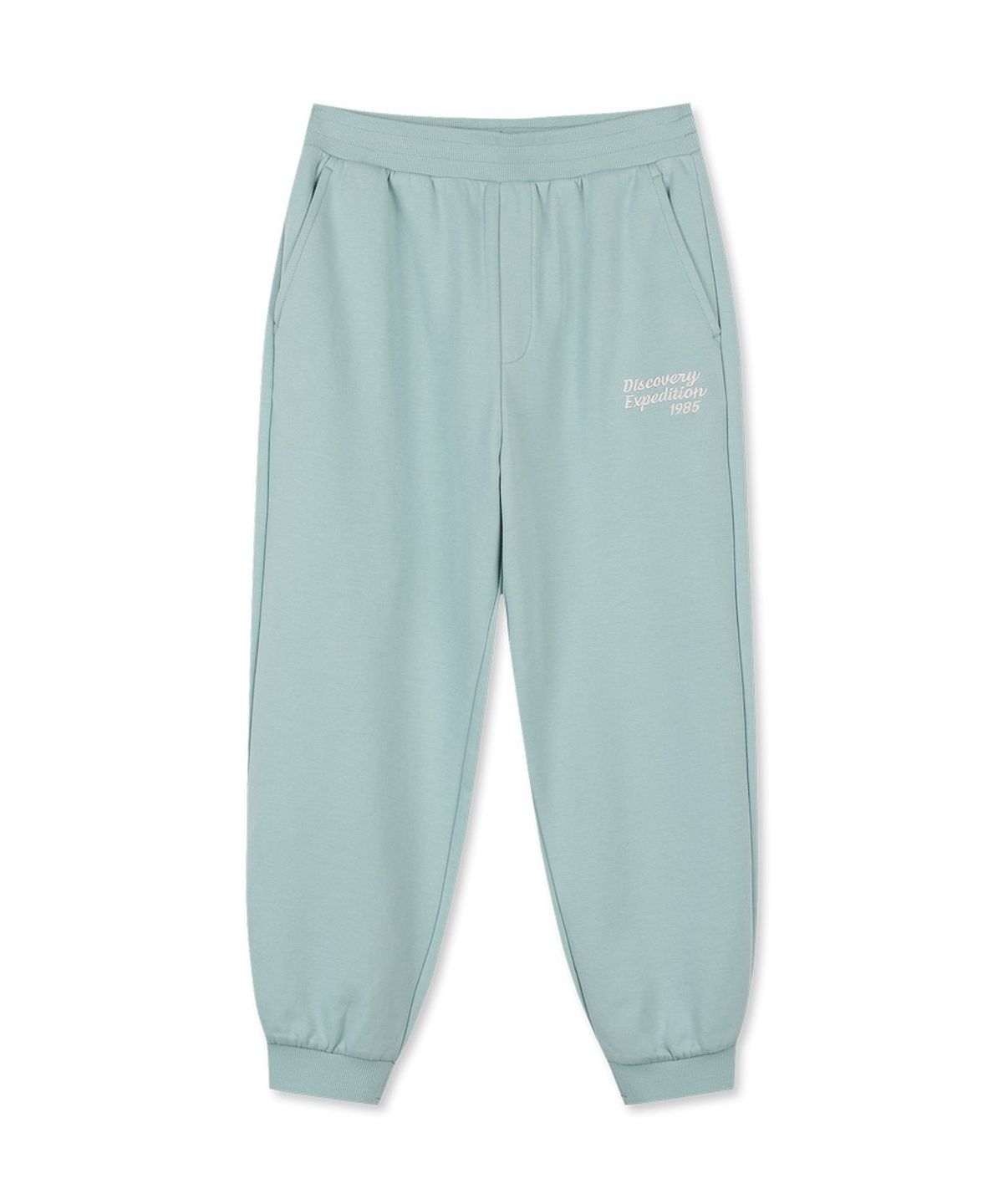디스커버리 키즈(DISCOVERY KIDS) 키즈 로고포인트 조거 져지팬츠 (L.Dark Mint)