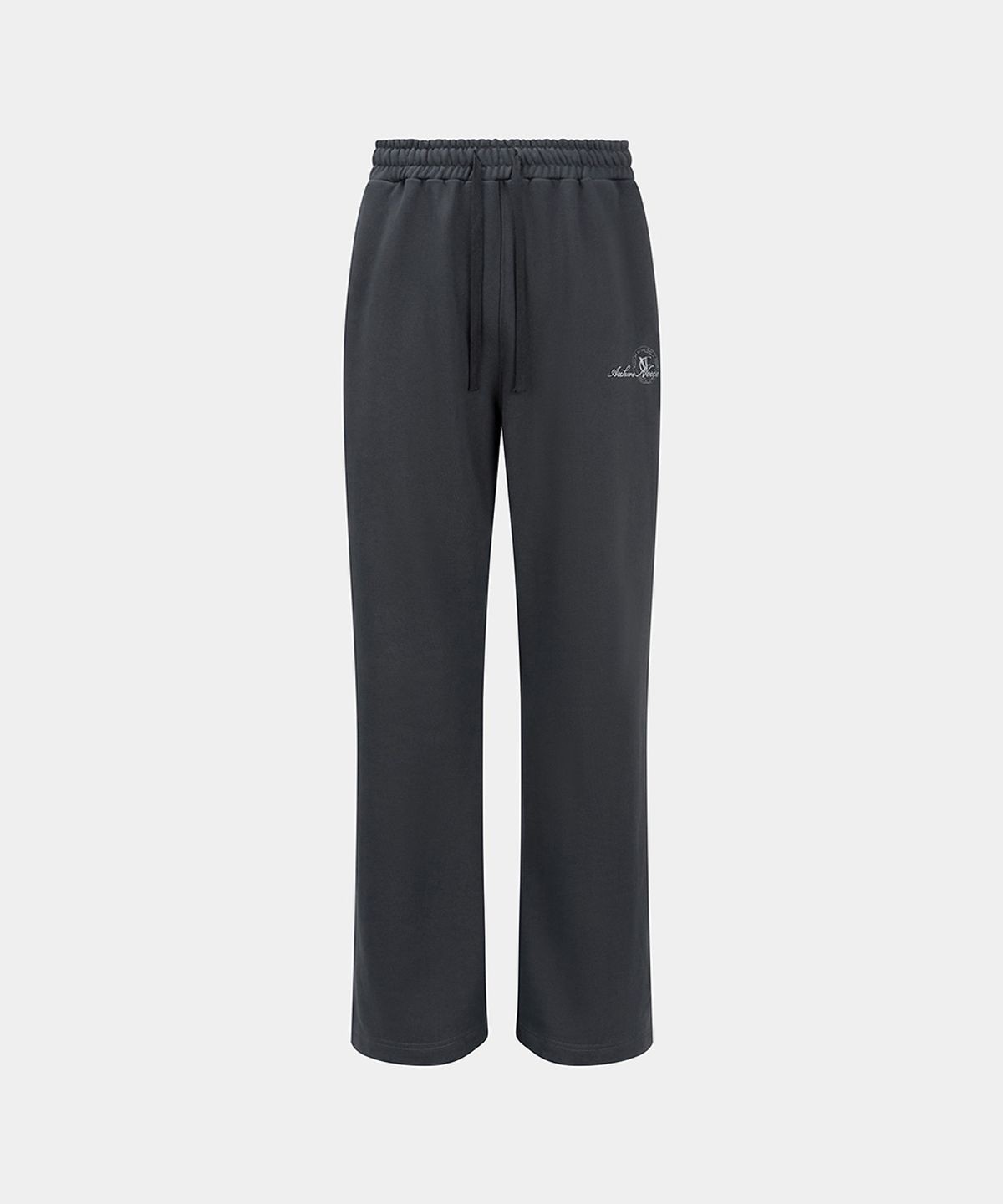 노이스(NOICE) W NOICE STAMP SWEATPANTS - DARK GRAY