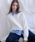 All-Day Cotton Round Knit - Off White