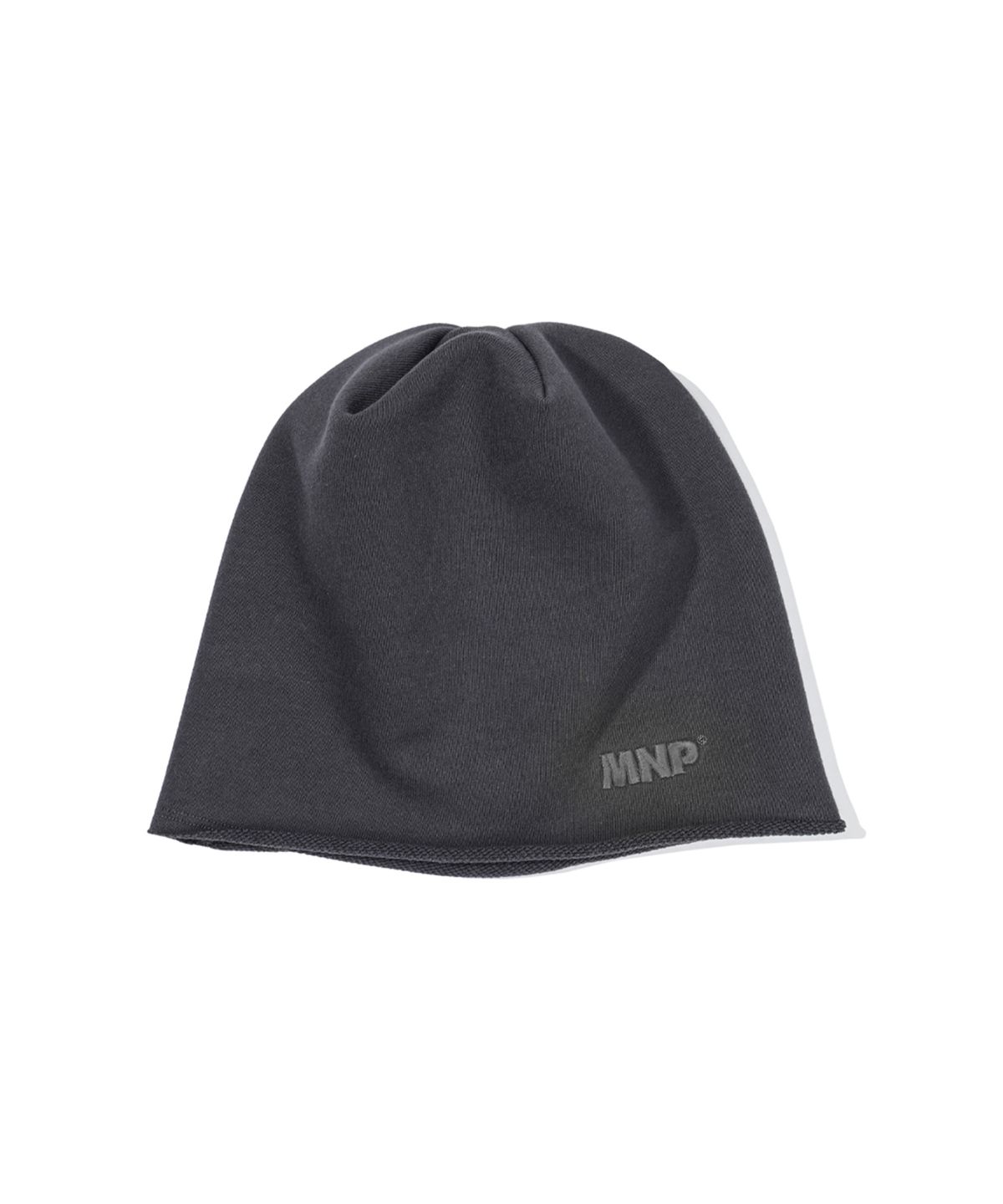마이네임이즈피터(MYNAMEISPETER) MNP LOGO BEANIE - CHARCOAL