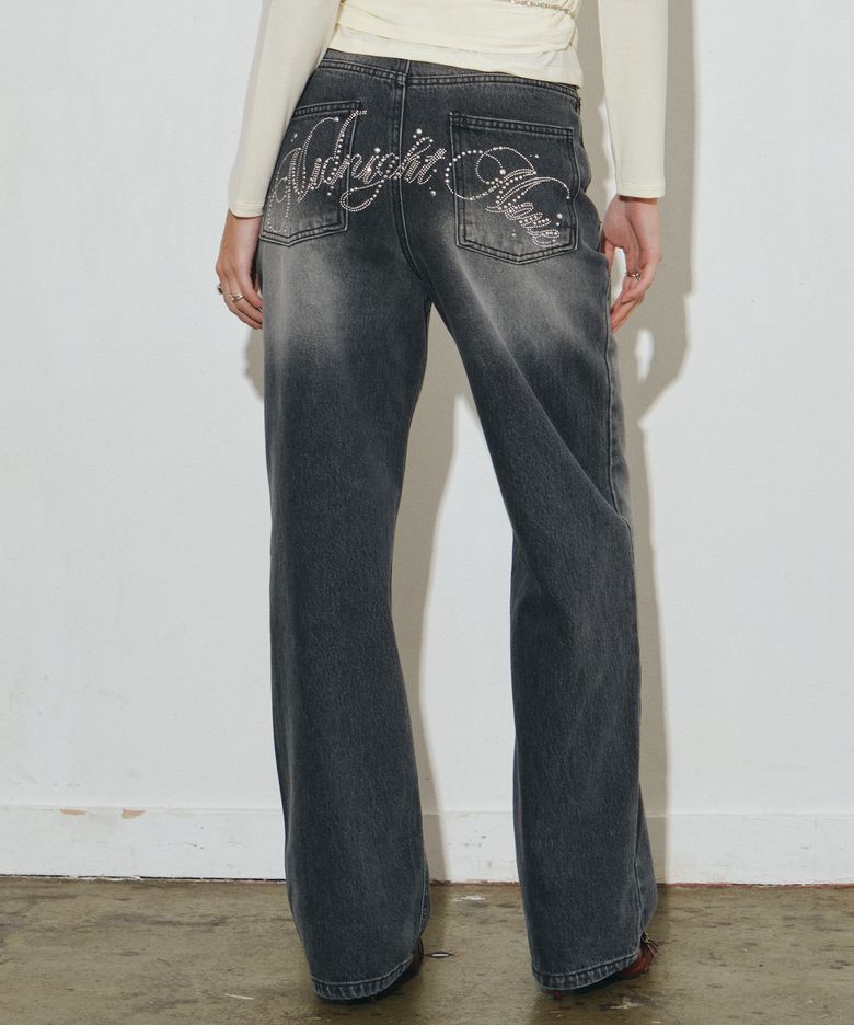 bk pt dnim pants (black)